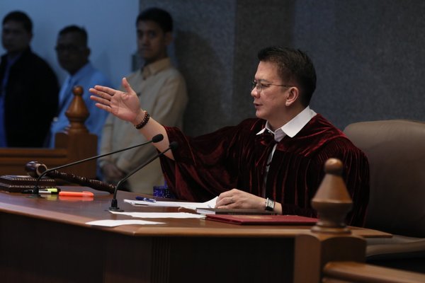 Escudero: House must speak thru pleading to impeachment court