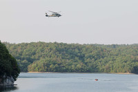 Lake Iruka in the city of Inuyama, Aichi Prefecture, where an Air Self-Defense Force training plane crashed on Wednesday