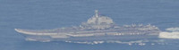 The Chinese aircraft carrier Liaoning (Courtesy of the Joint Staff of the Defense Ministry)