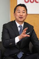 Yoshiaki Maeda, president and CEO of NTT Docomo, speaks in an interview in Tokyo.