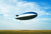 A high-altitude platform station that SoftBank Corp. plans to introduce from U.S. HAPS developer Sceye Inc. (Courtesy of SoftBank)