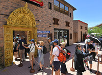 The Nepal Pavilion opens at the Osaka Expo on Saturday.