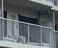 The apartment of the second son of Aum Shinrikyo founder Chizuo Matsumoto in Koshigaya, Saitama Prefecture