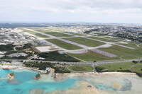 The U.S. Air Force's Kadena base in Okinawa Prefecture in Feburary 2022